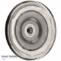 Aisin Warner AW55-50SN, AW55-51SN Drehmomentwandler-Frontabdeckung - Drehmomentwandler-Kennzeichnung 43A120, Gesamthöhe 52 mm, Außendurchmesser des Gehäuses, Außendurchmesser des Pilotrings 20,90 mm, 3 Befestigungslöcher (Innendurchmesser 8,80 mm)