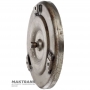 Aisin Warner AW55-50SN, AW55-51SN Drehmomentwandler-Frontabdeckung - Drehmomentwandler-Kennzeichnung 43A120, Gesamthöhe 52 mm, Außendurchmesser des Gehäuses, Außendurchmesser des Pilotrings 20,90 mm, 3 Befestigungslöcher (Innendurchmesser 8,80 mm)