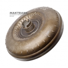 Nissan RE4R03A / JATCO JR403E Drehmomentwandler-Pumpenrad – Außendurchmesser Gehäuse 253,30 mm, Außendurchmesser Zapfen 38,85 mm / 41,90 mm, Drehmomentwandler-Kennzeichnung KM