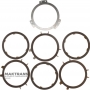F1 Kupplung DP0 AL4 Stahl- und Reibscheibensatz – 3x3 Reibscheiben (Gesamtdicke 13,85 mm), Gesamtdicke 13,85 mm, 2307J1, 7700101411, 7700101410