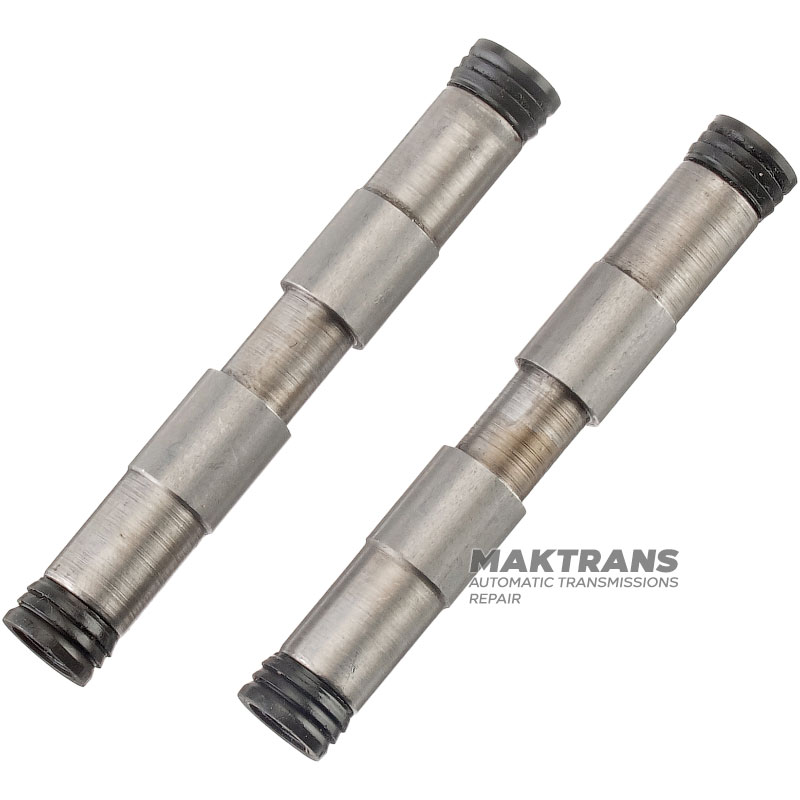 Ölzulaufrohre (2 Stück, enthalten) B2 Bremse 722.1, 722.2, 722.3 — Rohrlänge 70,05 mm, Außendurchmesser 9,35 mm / 9,95 mm, A1152773350, A1152701068