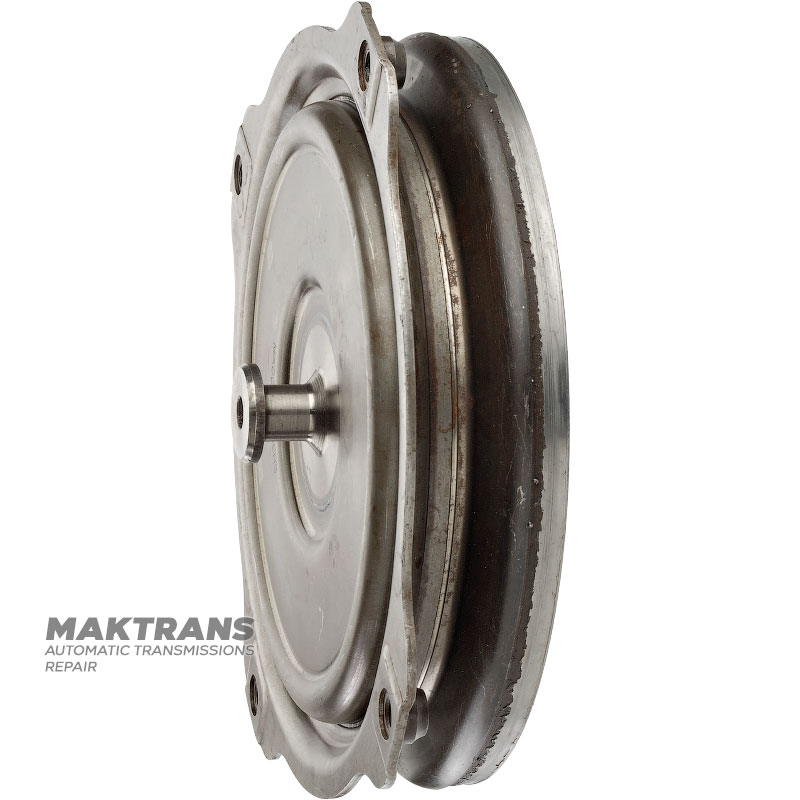 JATCO JF506E Drehmomentwandler-Frontabdeckung, NISSAN RE5F01A – Pilothöhe 29 mm (Außendurchmesser 34,90 mm), 4 Befestigungslöcher, 4168025549, 001256, F77