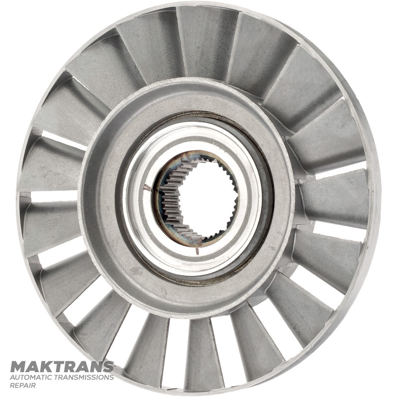 Turbinenrad des Drehmomentwandlers ZF 5HP19 – Kennzeichnung 0711371099, Gesamthöhe 41 mm, Außendurchmesser 169,50 mm, 36 Zähne