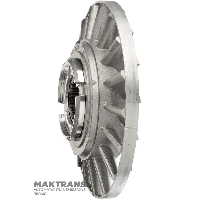 Turbinenrad des Drehmomentwandlers ZF 5HP19 – Kennzeichnung 0711371099, Gesamthöhe 41 mm, Außendurchmesser 169,50 mm, 36 Zähne