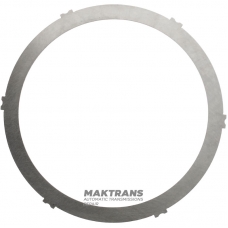 Ford 8F24 Zwischenkupplungsscheibe aus Stahl – Innendurchmesser 181,60 mm, Dicke 2,80 mm, 6 Zähne, J1KZ-7H279-A, 409735-280
