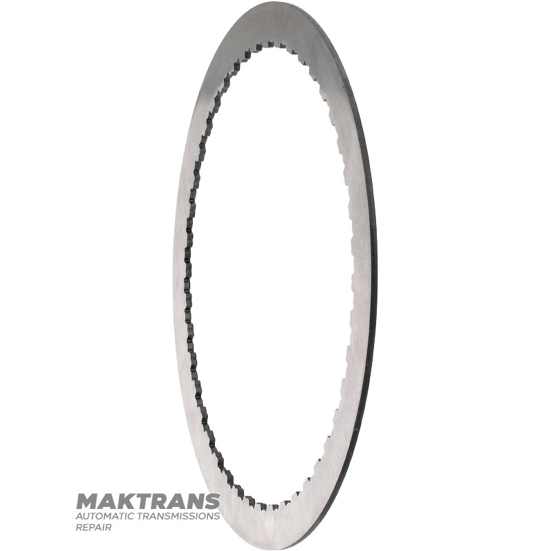 Stahlscheibe F (Hoch) Kupplung FORD 10R140 — Außendurchmesser 196,60 mm, Dicke 2,85 mm, 44 Zähne, LC3Z-7B164-E, 431703-280