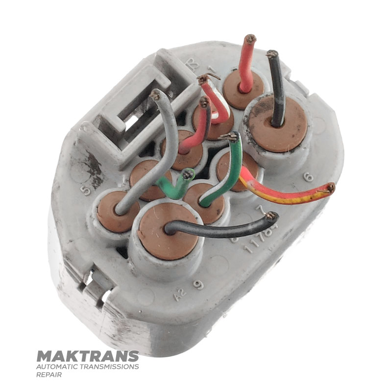 Stecker mit Kabeln für den Wählhebelpositionssensor TOYOTA / LEXUS U340E, U341E, A240E, U440E, U441E, AW80-40LS, AW80-41LE — 90980-11784 (9 Pins)