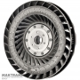 Turbinenrad, Drehmomentwandler-Federdämpfer JATCO JR507E, NISSAN RE5R05A — Außendurchmesser 254,50 mm, 24 Verzahnungen, Schaufelmarkierungen F5, F4, F3