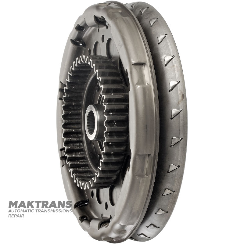 Turbinenrad, Drehmomentwandler-Federdämpfer JATCO JR507E, NISSAN RE5R05A — Außendurchmesser 254,50 mm, 24 Verzahnungen, Schaufelmarkierungen F5, F4, F3