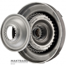 Vorderdeckel (mit Verriegelungskolben) des Drehmomentwandlers JATCO JR507E, NISSAN RE5R05A - Außendurchmesser des Gehäuses 275,85 mm, 4 Befestigungslöcher (Innendurchmesser 8,90 mm), Pilothöhe 17 mm (Außendurchmesser 20 mm)