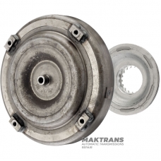 Vorderdeckel (mit Verriegelungskolben) des Drehmomentwandlers JATCO JR507E, NISSAN RE5R05A - Außendurchmesser des Gehäuses 275,85 mm, 4 Befestigungslöcher (Innendurchmesser 8,90 mm), Pilothöhe 17 mm (Außendurchmesser 20 mm)