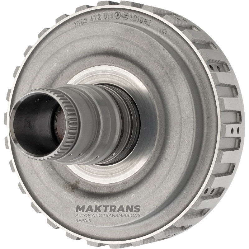 Kupplungstrommel C (komplett mit Nabe) ZF 5HP24, 5HP24A 97-up — 1058472019 (leer, ohne Scheiben), Höhe von Kolben bis Sicherungsring 21 mm