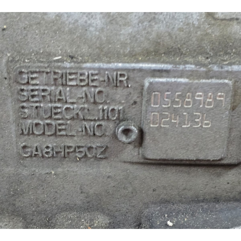 Automatikgetriebe (mit Drehmomentwandler, ohne Verteilergetriebe) ZF 8HP50, GA8HP50Z (4WD) — 1101024136, 1101401098 (Alfa Romeo Stelvio (949) 2.2d 16V 180 Q4)