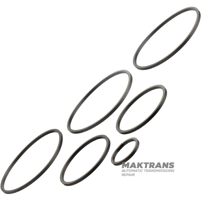 Ford 8F24 Teflonring-Satz – 7 Ringe im Set