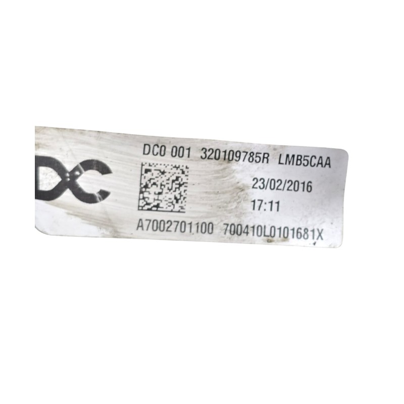 Automatikgetriebe GETRAG 6DCT250, 6G-DCT, Renault DC0 001, 2WD — 320109785R, A7002701100, 2500326290