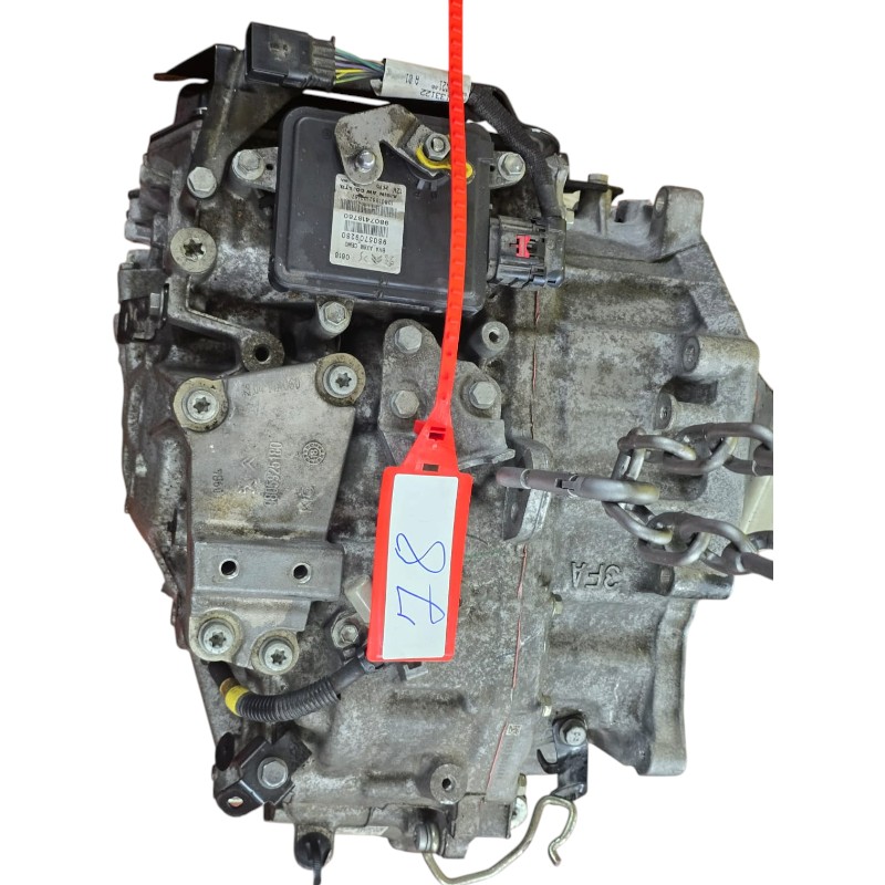 Automatikgetriebe (mit Drehmomentwandler 38A020) TF-71SC, AT6, 20GE13 — 9807418780, 9805925180, Citroen C3, TCM 9805709280