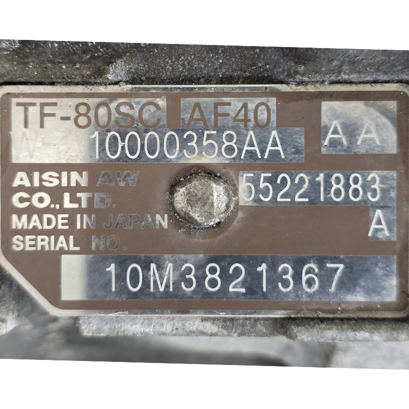 Automatikgetriebe (mit Drehmomentwandler) AISIN WARNER TF-80SC, AF40, 4WD - 55221883