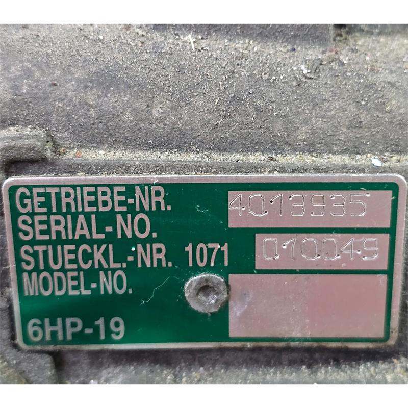 Automatikgetriebe (mit Drehmomentwandler) ZF 6HP19, 2WD — 1071010049, 1071301150