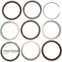 Ford 6F35 Stahl- und Reibscheibensatz – 3 Reibscheiben, 7T4Z-7B442-B, AA5Z-7B164-F, AA5Z-7B164-D, DT4Z-7B164-E, 7T4Z-7B164-D