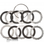 Satz Stahl- und Reibscheiben B1 Bremse NISSAN RE6R01A / AISIN WARNER A466ND - Gesamtdicke des Satzes 33,60 mm, 5 Reibscheiben