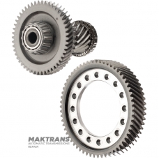 Das Hauptdifferenzialpaar des TOYOTA / LEXUS Hybrid PC60 besteht aus einer Zwischenwelle mit 50 Zähnen (Außendurchmesser 138,15 mm) / 16 Zähnen (Außendurchmesser 64,45 mm) und einem Differenzialritzel mit 61 Zähnen (Außendurchmesser 206 mm).