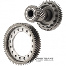 Das Hauptdifferenzialpaar des TOYOTA / LEXUS Hybrid PC60 besteht aus einer Zwischenwelle mit 50 Zähnen (Außendurchmesser 138,15 mm) / 16 Zähnen (Außendurchmesser 64,45 mm) und einem Differenzialritzel mit 61 Zähnen (Außendurchmesser 206 mm).