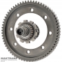 Das Hauptpaar des JATCO JF015E Differentials besteht aus einer Zwischenwelle mit 17 Zähnen (Außendurchmesser 60,55 mm) und 66 Zähnen (Außendurchmesser 206,85 mm).