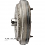 Drehmomentwandler (gebraucht, ungetestet) FORD 8F35 - grünes Rechteck auf dem Gehäuse, Kennzeichnung GFXZB, JM5P KA, Pilothöhe 27 mm (Außendurchmesser 20,90 mm)