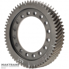 Schrägverzahntes Differentialgetriebe FORD 6F50, 6F55 – 61 Zähne (Außendurchmesser 225,80 mm, 4 Kerben), AA5P-7F343-CB