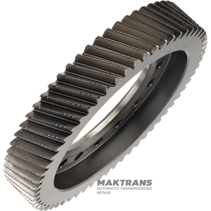 Schrägverzahntes Differentialgetriebe FORD 6F55, 8F57 – 61 Zähne (Außendurchmesser 225,80 mm, 4 Kerben), AA5P-7F343-CB