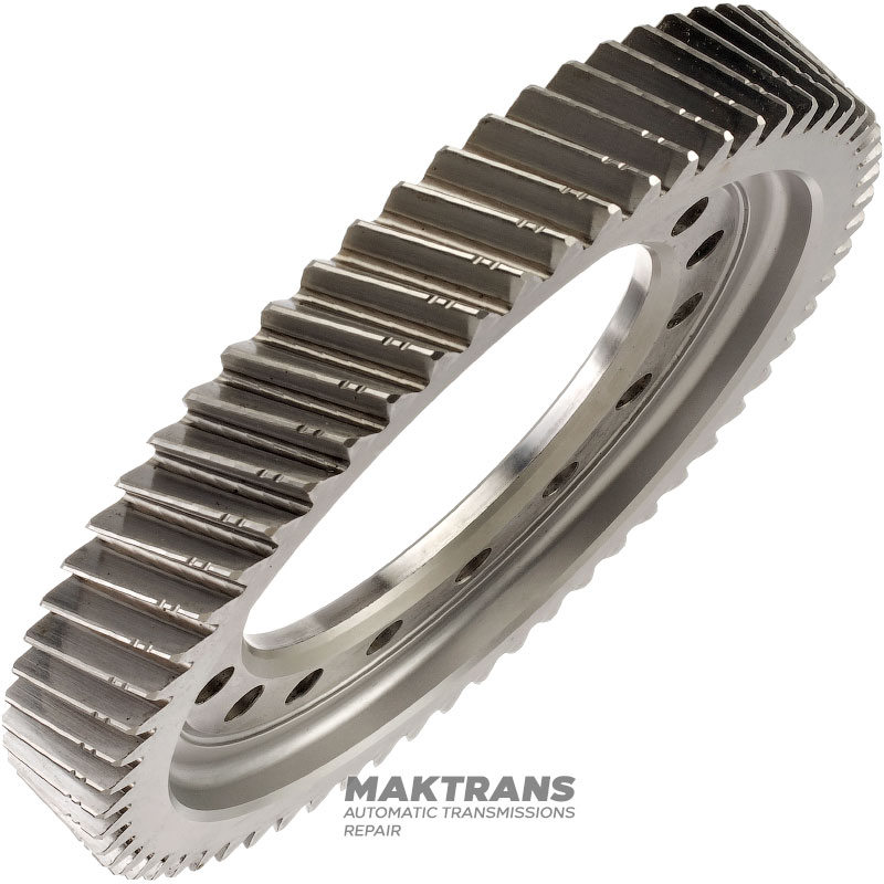 Schrägverzahntes Differentialgetriebe FORD 6F50, 6F55 – 62 Zähne (Außendurchmesser 229,50 mm, 2 Kerben), 7T4P-7F343-BD