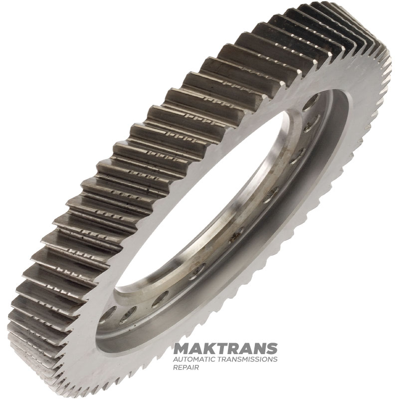 Schrägverzahntes Differentialgetriebe FORD 6F50, 6F55 – 63 Zähne (Außendurchmesser 232 mm, 4 Kerben), Breite 31,75 mm, BT4P-7F343-DA