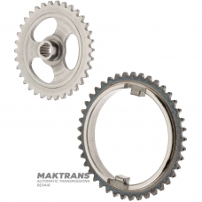 Ölpumpen-Antriebsradsatz TOYOTA / LEXUS AJA0E, AJA0F – Antriebsrad 41 Zähne (Außendurchmesser 80,80 mm), Abtriebsrad 34 Zähne (Außendurchmesser 66,65 mm), 3578360010, 3578260010