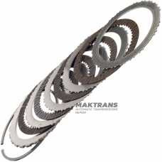 Satz Stahl- und Reibscheiben B1 Bremse TOYOTA / LEXUS AJA0E, AJA0F - Gesamtdicke des Satzes 23,15 mm, 4 Reibscheiben
