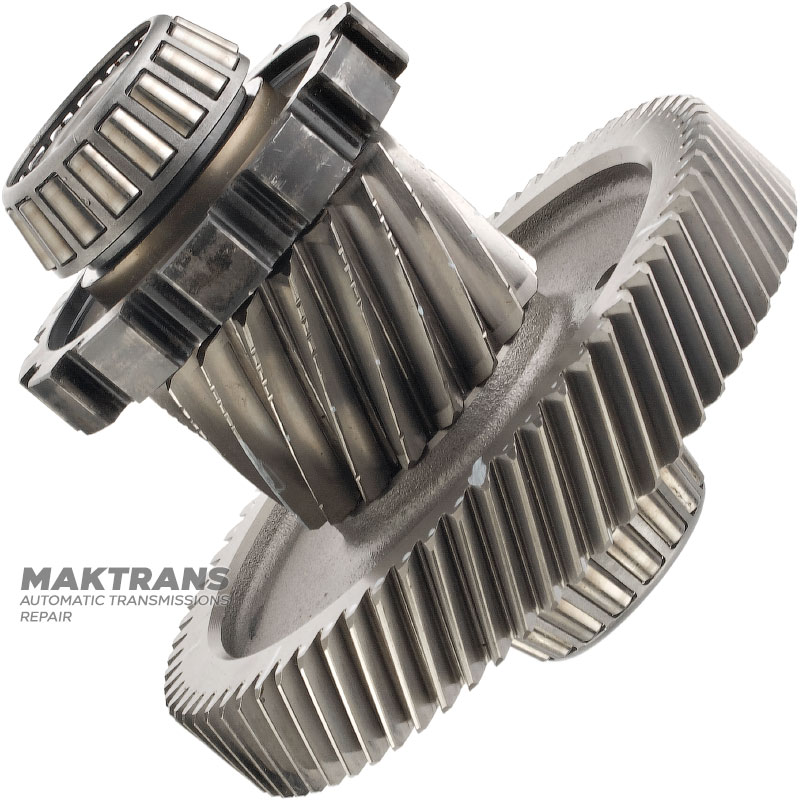 Zwischenwelle des Differentials FORD 6F50N, 6F55N — 17 Zähne (5 Kerben, Außendurchmesser 71,45 mm), 68 Zähne (Außendurchmesser 164,40 mm, Breite 26,75 mm)