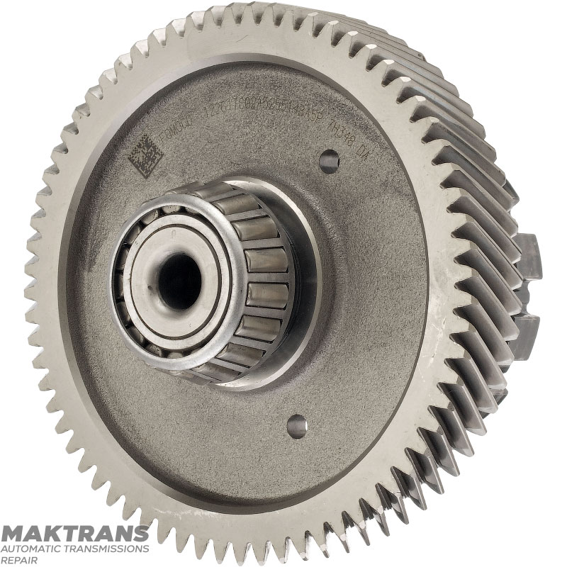 Zwischenwelle des Differentials FORD 6F50N, 6F55N — 17 Zähne (5 Kerben, Außendurchmesser 71,45 mm), 68 Zähne (Außendurchmesser 164,40 mm, Breite 26,75 mm)