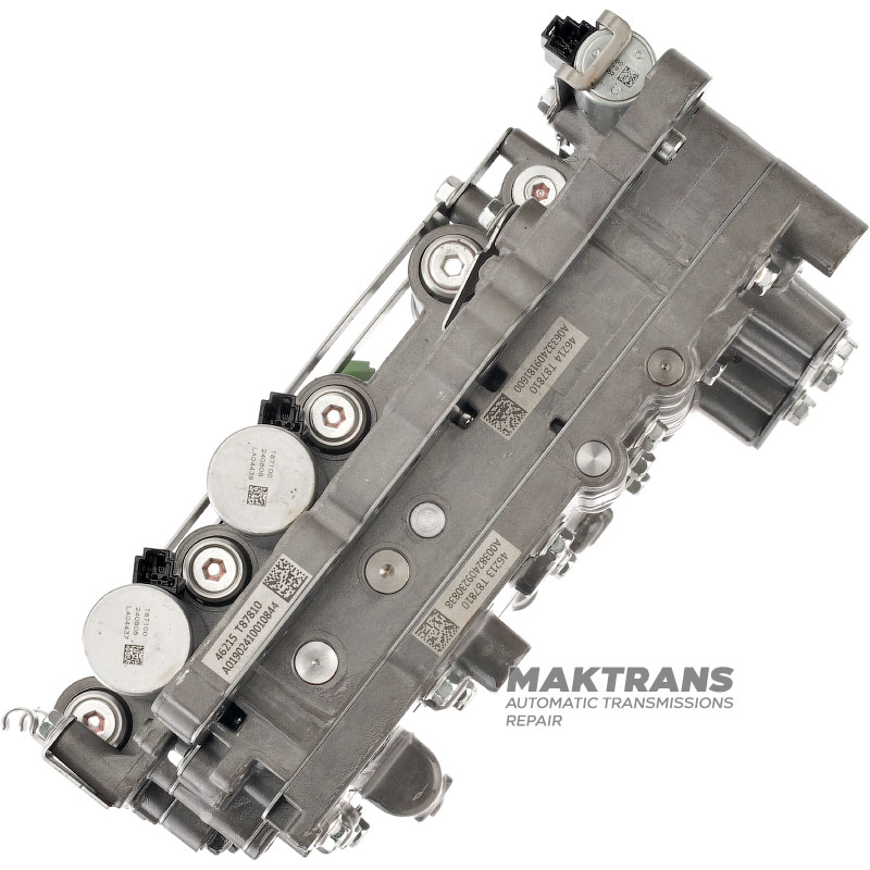 Ventilblock mit Magnetventilen VAG 09H, AQ451 (8-Gang-Getriebe) — 09U356039, 46215-T87810, 46214-T87810, 46213-T87810