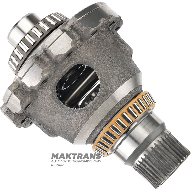 Differential VAG 09H, AQ451 (8-Gang-Getriebe) – Gesamthöhe 227 mm, 34 Zähne für das Verteilergetriebe, 37 Zähne für die Antriebswelle