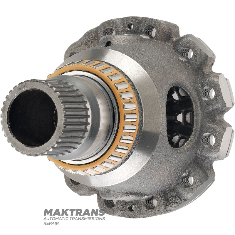 Differential VAG 09H, AQ451 (8-Gang-Getriebe) – Gesamthöhe 227 mm, 34 Zähne für das Verteilergetriebe, 37 Zähne für die Antriebswelle