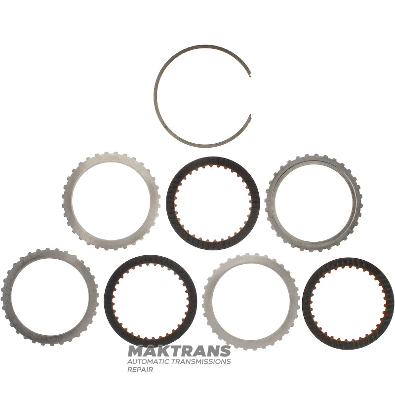 DIREKT 3-4 Kupplungstrommelbaugruppe 4F27E, FN4AEL, FNR5, FS5AEL 99-up - 3 doppelseitige Reibscheiben (Gesamtdicke des Kits 18,30 mm (21,15 mm))