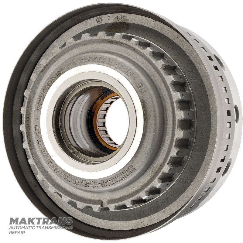 Mercedes-Benz K1 Kupplungstrommel 722.6 — 58 Zähne (Außendurchmesser 81,60 mm), Höhe vom Kolben bis zum Sicherungsring 37 mm, R1402721124
