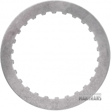 Stahlscheibe für Vorwärtskupplung VAG CVT 01J (VL-300) / 0AW (VL-380) – Dicke 2 mm, Außendurchmesser 138,05 mm, 26 Zähne