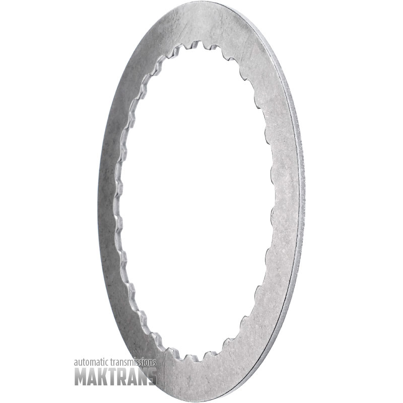 Stahlscheibe für Vorwärtskupplung VAG CVT 01J (VL-300) / 0AW (VL-380) – Dicke 2 mm, Außendurchmesser 138,05 mm, 26 Zähne