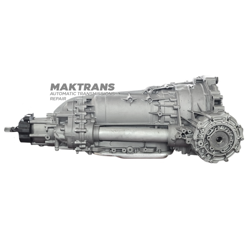 Generalüberholtes Getriebe (fahrgeprüft) ZF 8HP55A – Getriebecode PPE, 3,0-l-V6-TDI, 235 kW, Getriebesteuergerät (Bosch 0260550082, Steuergerät 1034420222), 0BK300039N