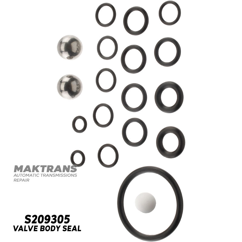 Dichtungssatz GETRAG 6DCT450 MPS6 — K209900A+, mit Ventilgehäuse-Trennplatte