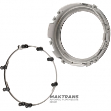 Aluminiumkolben Low & Reverse (mit Rückholfeder) AW TF-73SC, TF-71SC – Gesamthöhe des Kolbens: 52 mm
