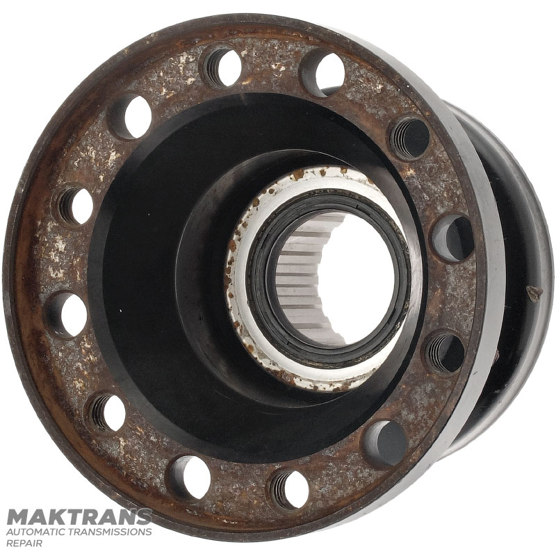 Vorderflansch des Verteilergetriebes LEXUS IS250, IS350 A760H - 3478030040, Gesamthöhe 75 mm, 23 Zähne, 6 Befestigungslöcher (Mitte-Mitte 37 mm)