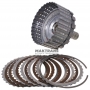 Abtriebswelle, Trommelkupplung C4 TOYOTA / LEXUS AJA0E, AJA0F - 5 Reibscheiben, Wellenlänge 104 mm, 22 Zähne (Außendurchmesser 38 mm)
