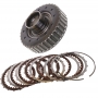 C3 Kupplungstrommel Toyota / Lexus AJA0E, AJA0F - 6 Reibscheiben, 3564060010, 3561760080