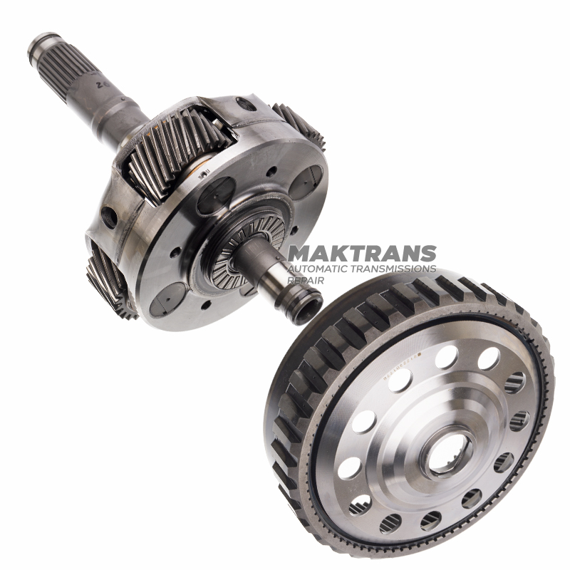 Hinteres Planetenrad TOYOTA / LEXUS AJA0E, AJA0F – Gesamtwellenlänge 240 mm, 4 Satelliten (27 Zähne), Hohlrad 82 Zähne, 3576260050, 3576160070, 3576060170